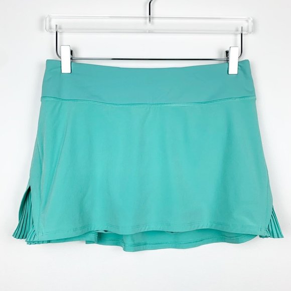 lululemon athletica Pants - lululemon | Play Off The Pleats Skirt Washed Marsh